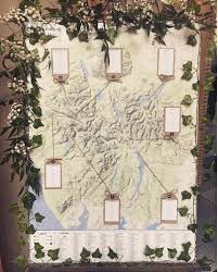 Lake District Map Table Plan Wedding Table Plan Lake District Wedding Table Plans
