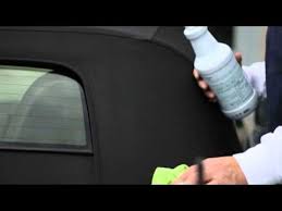 How To Clean A Convertible Soft Top Youtube Convertible Top Cleaning Car Care