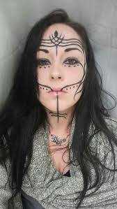Image result for sexy facial tattoo