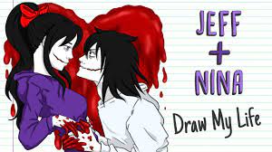 JEFF + NINA 💘 VALENTINE'S DAY | Draw My Life | Creepypasta Special Love  Story - YouTube
