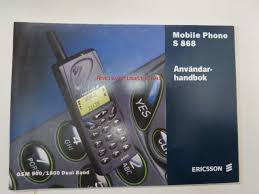 Ericsson S 868 GSM 900 / 1800 Dual band ...
