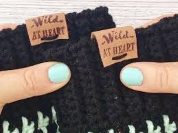 Shop personalized knitting labels from namemaker. Easy Diy Custom Leather Label Tag Crafting On The Fly