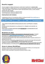 This is the introductory article, about method selection. Snppc Ro Abonamente Reduse La World Class Pentru Membrii Facebook