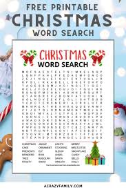 Please check your puzzle carefully to make sure all of your words are there. Christmas Word Search Free Printable