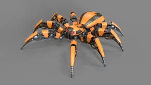 3d C4d Robot Spider Spider Robot Spider Cool Robots