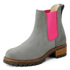 Shop from the world's largest selection and best deals for chelsea boots for women. Pash Grau Pink Blue Heeler Boots