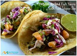 So make your celebration a hit with your guests by whipping up this yummy coconut tequila lime fish taco recipe thanks to altos tequila and. Tequila Spiked Fish Tacos With Peach Jalapeno Slaw Nutrition Awareness