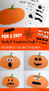 Halloween Jack O Lantern Craft For Kids To Make This Fall Halloween Arts And Crafts Halloween Crafts Preschool Halloween Jack O Lanterns