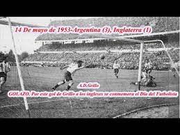 El notable gol de grilló que motivó el surgimiento del día del futbolista. Golazo De Grillo Dia Del Futbolista Argentinol Youtube