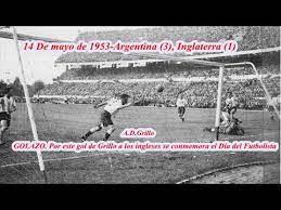 «@maradona hoy se festeja el día del futbolista argentino, por el gol imposible que le hizo don…» Golazo De Grillo Dia Del Futbolista Argentinol Youtube