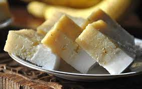 Kue pisang pandan nangka ini bisa jadi referensi untuk camilan acara keluarga. Everybody Eats Well In Flanders Kuih Talam Pisang Asian Desserts Belgian Food Traditional Cakes