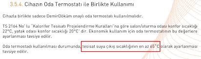 Kalorifer kazanı en düşük isıda ayarlanmasına rağmen neden 90 c sıcaklığa yükseliyor olabilir? Oda Termostadi Bagli Iken Kombi Kac Derecede Olmali