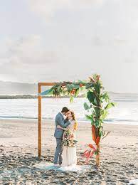 Stylish Colorful Costa Rica Wedding At Drake Bay Resort Laurenfairphotographyblog Com Costa Rica Wedding Destination Wedding Destination Wedding Photography