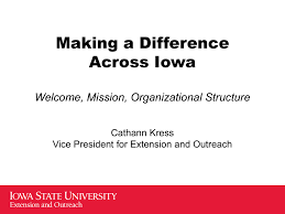 Making A Difference Across Iowa Welcome Mission