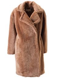 michael kors faux fur coat