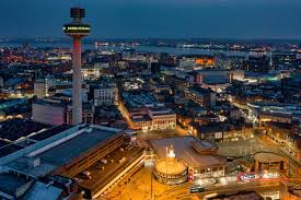 For a hotel with spa services, look into the central area of the city at liverpool marriott hotel city centre on the edge of st john's gardens, with views of the grand. Liverpool City Centre At Night Explore Liverpool Facebook