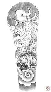The style works well with animals and plants' designs, and a koi fish is undoubtedly stylish and cool. Tattoo Sketches Beattattoo Com Music Tattoo Sleeves Half Sleeve Tattoos Designs Half Sleeve Tattoos Color