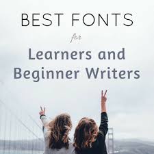 Selecting the right typeface for a particular project can sometimes appear nigh on impossible. Move Over Comic Sans Best Fonts To Use For Learners Beginner Writers Colour My Learning