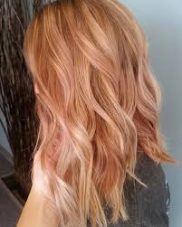 The crowning glory of every individual is the hair. Rose Gold Blond Is Still One Of The Trendiest Hair Colors You Can Get Right Now Hurr Hair Styles Hair Strawberry Blonde Hair Color