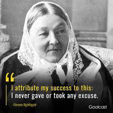 British nurse, a pioneer of modern nursing, and a noted statistician. Goalcast 13 Inspirational Florence Nightingale Quotes To Facebook