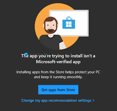 Microsoft photos is an excellent tool for working with digital images, one that could even replace the photos app is included with windows 10, and it replaces the windows photo gallery app. The App You Re Trying To Install Isn T A Microsoft Verified App