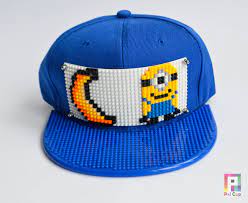 Handemade Pxlcap Pxl Lego 16bit Pixelart Hat Crafts Crafting Minions Banana Hats Handemade Crafts