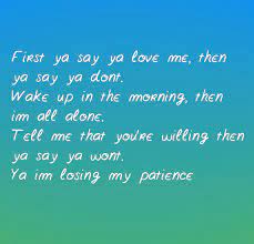 Patience Shawn Mendes Shawn Mendes Lyrics Song Quotes Shawn Mendes