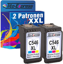 This pixma canon printer has a size printer that does not include large or can be said to save space, 8 inch / minute print speed. Platinum Serie 2 X Printer Cartridge Xxl Colour For Canon Cl 546 Xl Ip2850 Mg2550 Mg2500 Series Mg2450 Amazon Co Uk Office Products