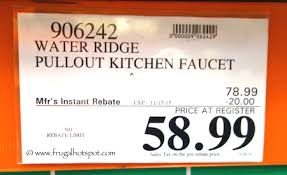 waterridge pull out kitchen faucet