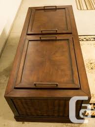 Have a piece of glass or plexiglass cut slightly larger than the top of the chest to make a family room or patio coffee table. Coffee Table Wood Storage Chest Hope Chest For Sale In Sooke British Columbia Classifieds Canadianlisted Com