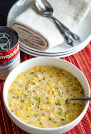 Slow Cooker Creamy Chicken And Corn Chowder Recipe Campbells Soup Recipes Chicken Soup Recipes Crockpot Slow Cooker Soup