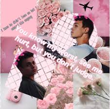 I don't trust a lot of people with my face, but now i have found my place. Jonah Pink Aesthetic Why Don T We Amino