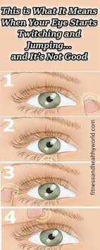 This Is What It Means When Your Eye Starts Twitching And Jumping And It S Not Good Health Eye Twitching Good Healthy Recipes