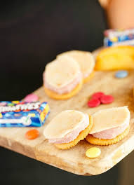 homemade lunchables with ham the