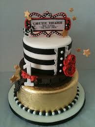 Birthday Party Birthday Cake Decorating Ideas For Adults Hollywood Glam 1st Birthday Cake Hollywood Cake 1st Birthday Cakes Party Cakes