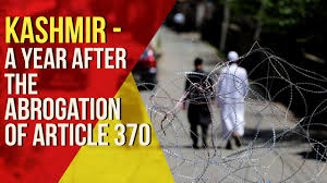 Check spelling or type a new query. Kashmir A Year After The Abrogation Of Article 370 Youtube
