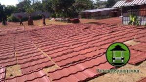 Kami melayani pemesanan genteng metal pasir beserta nok wuwungan atau bubungan genteng metal. Jual Genteng Metal Pasir Di Bogor Murah Berkualitas