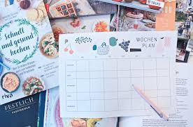 Wochenplan vorlage download auf freeware.de. Free Printable Menuplaner Wochenplan Fur Bessere Organisation
