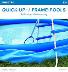Quick Up Frame Pool Aufbau Und Uberwinterung Quick Up Pool Pool Pool Uberwintern