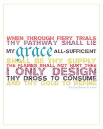 How Firm A Foundation Stanza Hymn Print Inspirational Quotes Hymn