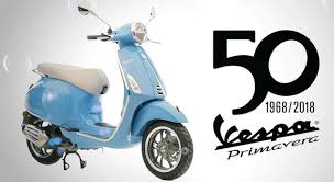 A special edition harnessing the creative energy shared by vespa and sean wotherspoon; Vespa Primavera 150 50th Anniversary Special Edition