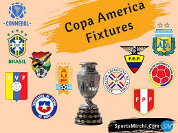 The 2021 copa américa will feature two groups of five teams after opting against inviting two guest nations to compete. 2021 Copa America Schedule Fixtures Match Timings Sports Mirchi
