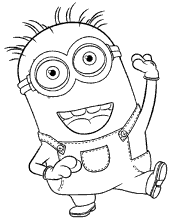 These primitive goggle face cuties are hilarious. Minions Coloring Pages To Print Topcoloringpages Net