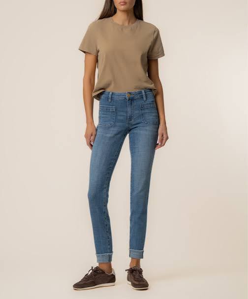 Kut from the Kloth Amy Crop Straight Leg Jean