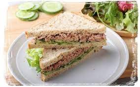 Swap out the tuna for chicken or ham, adding some spicy brown or dijon mustard with the mayonnaise in the dressing. Resepi Sandwich Tuna Sedap Sangat Resepi Western Tuna Sandwich Food Healthy Diet Recipes