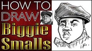 Speed drawing of the notorious b.i.g using prismacolor pencils drawing time: How To Draw A Quick Caricature The Notorious B I G Biggie Smalls Youtube