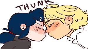 Could this mean he has a crush back and was leaning in for a kiss or was it just playful behaviour. Adrien Kisses Marinette Miraculous Ladybug Comic Dub Compilation Youtube