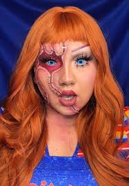 Chucky llego 🔪🩸#makeuphalloween #artemween #chucky #chuckymakeup  #chuckydoll