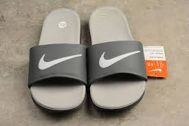 Its soft midsole foam and jersey lining provide comfort so you can enjoy a relaxed, premium experience. Newest Nike Benassi Swoosh Slide Sandal Black Flint Grey Dark Wolf Grey 832646 001 Men S Sandals Slide Shoe Shoesmass Com