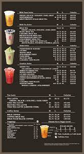 Bubble Tea Selection Gong Cha Usa Gong Cha Usa Bubble Tea Menu Milk Tea Recipes Bubble Tea Flavors